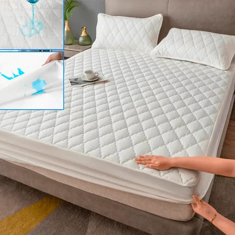 Housse de matelas en coton imperméable